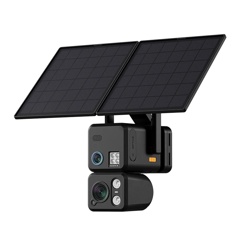 8MP Doppju-Kamera tas-Sigurtà li taħdem bix-xemx